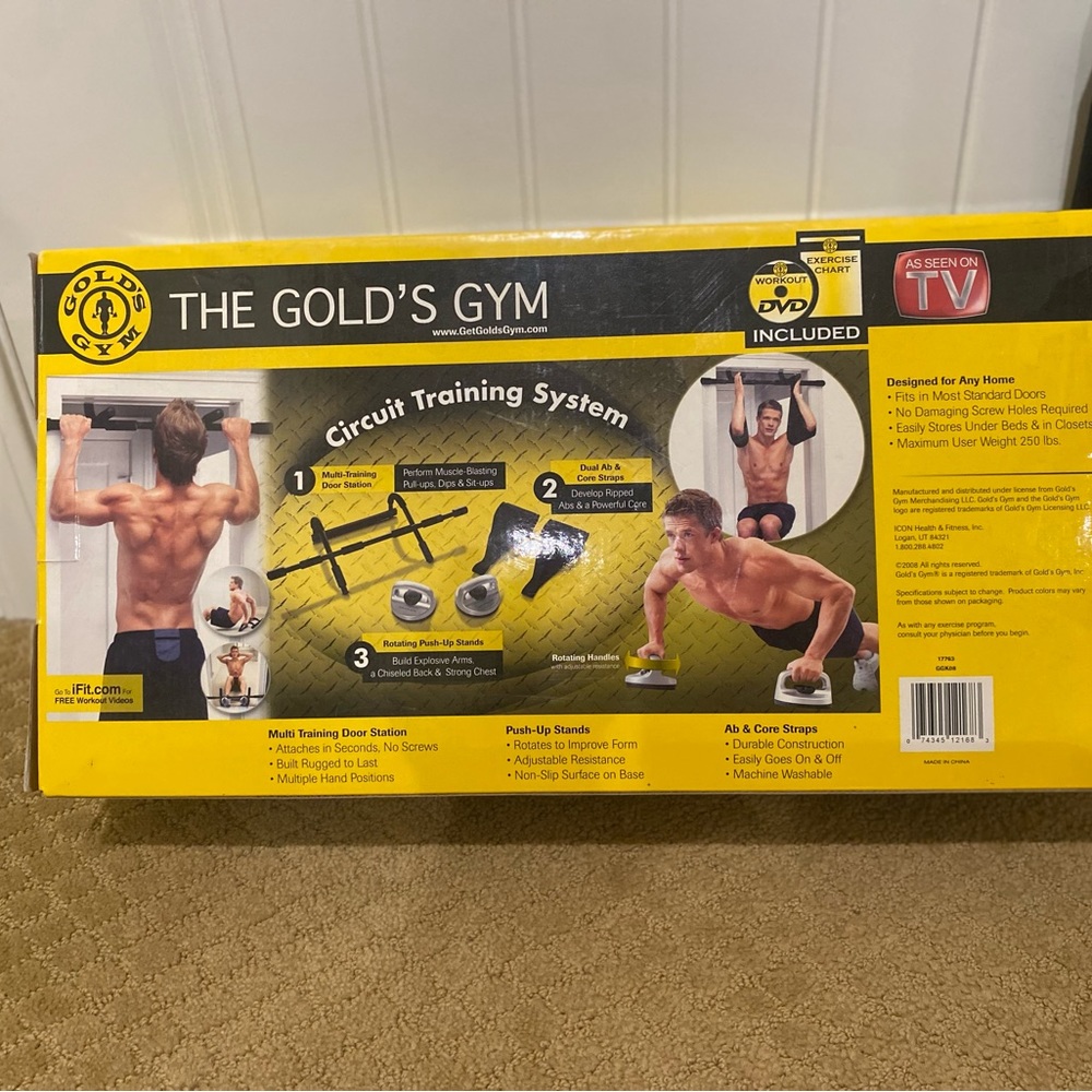 THE GOLDS GYM